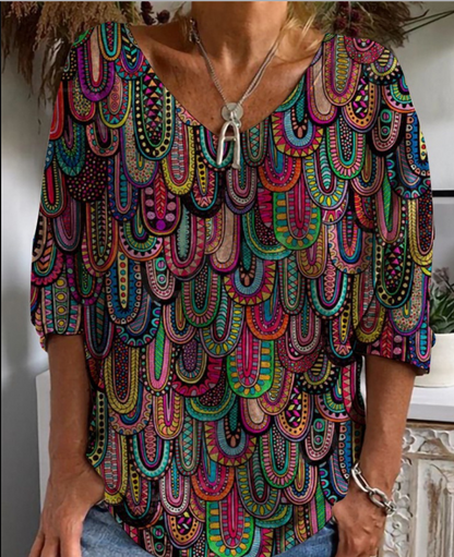 LP | relaxed and elegant blouse