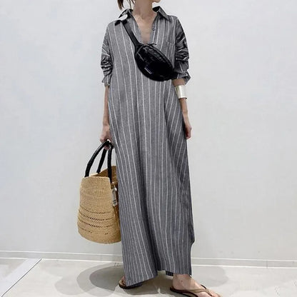 LP | Striped fashion dress