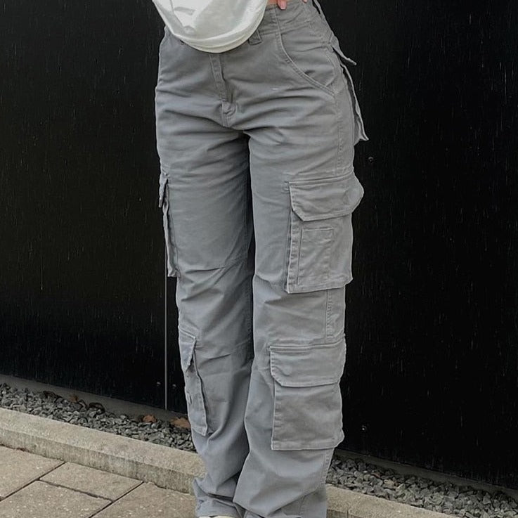 Zibiah - Women's cargo pants with pockets