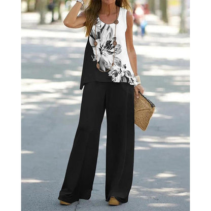 LP | Chic and lightweight outfit of top and pants