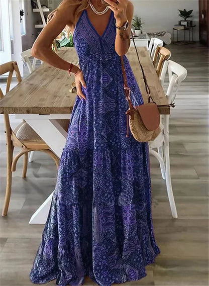 LP | Maxi dress with boho print.