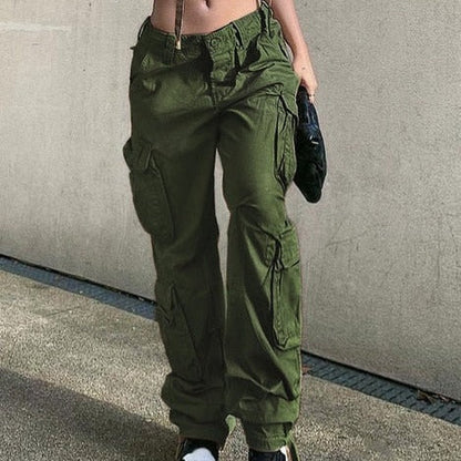 Zibiah - Women's cargo pants with pockets