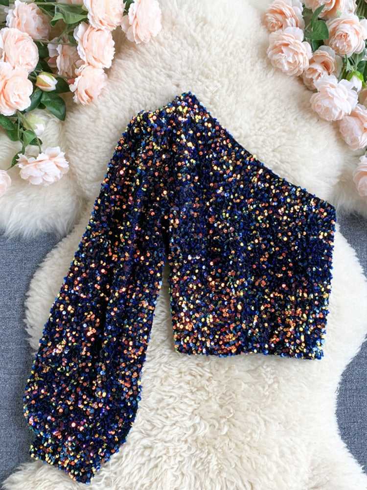 Elize Glitter Top | Gorgeous all night long