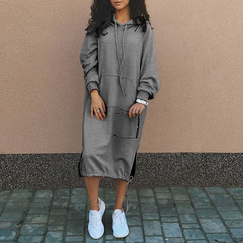 LP | Long Dress with Hood