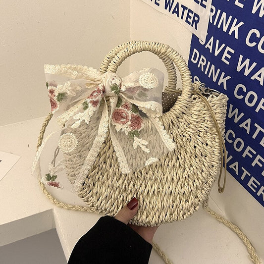 Vardi Dante™ Romy Wicker Shoulder Bag | A stylish summer bag for women
