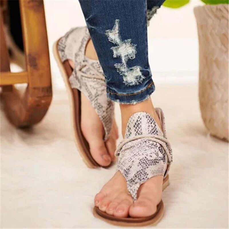 Luna | Leopard sandals - Trend and support