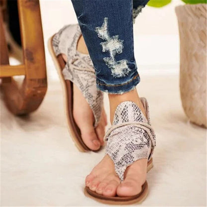Luna | Leopard sandals - Trend and support