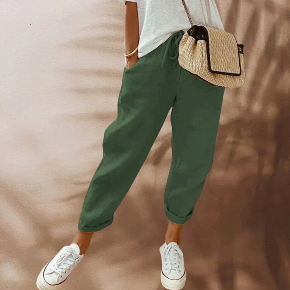Women's drawstring pants