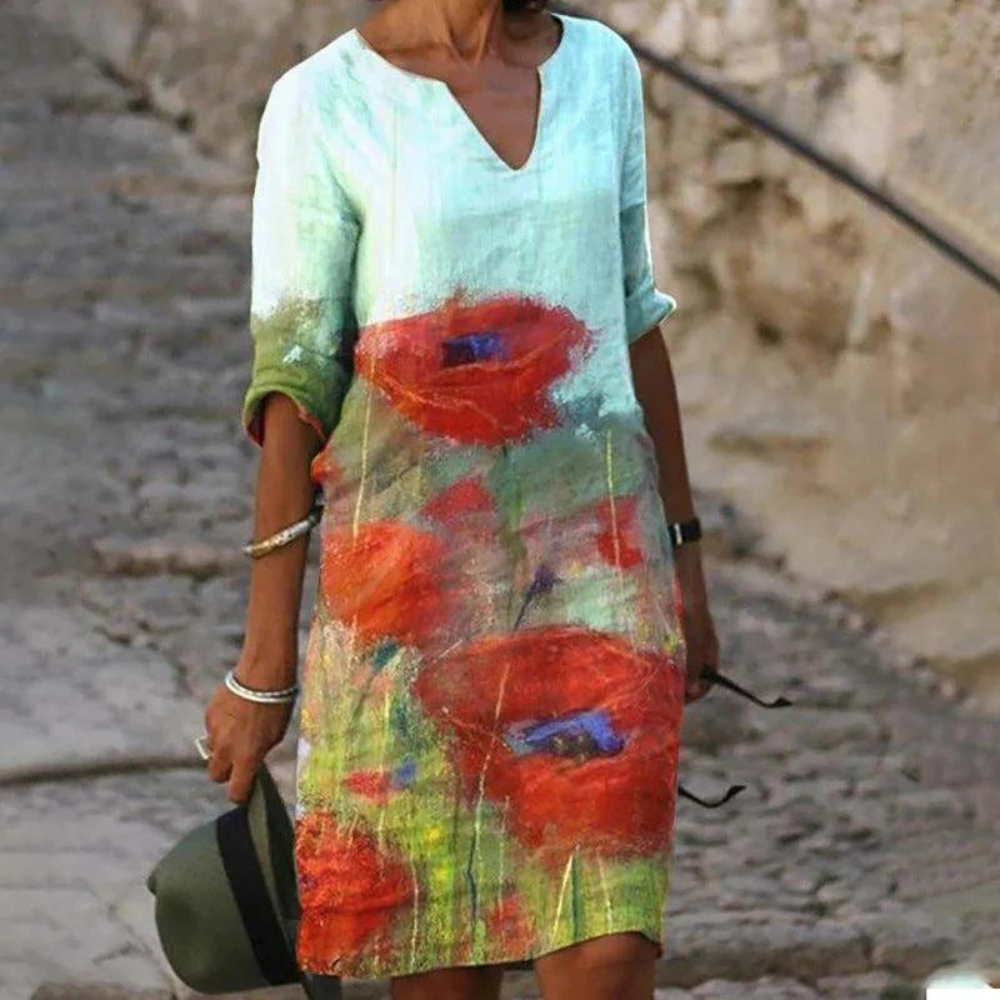 LP | Enchanting dress with floral design
