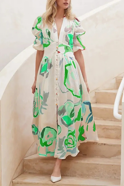 Thalyria | Summer Short Sleeve Dress