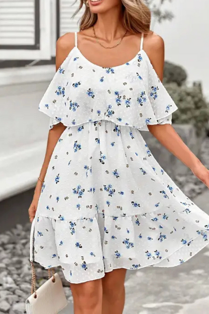 Tullia | Romantic Off-shoulder Waist Dress