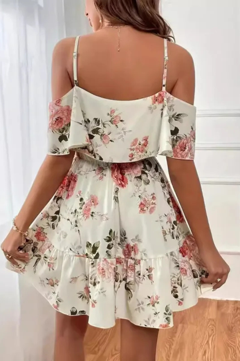 Tullia | Romantic Off-shoulder Waist Dress