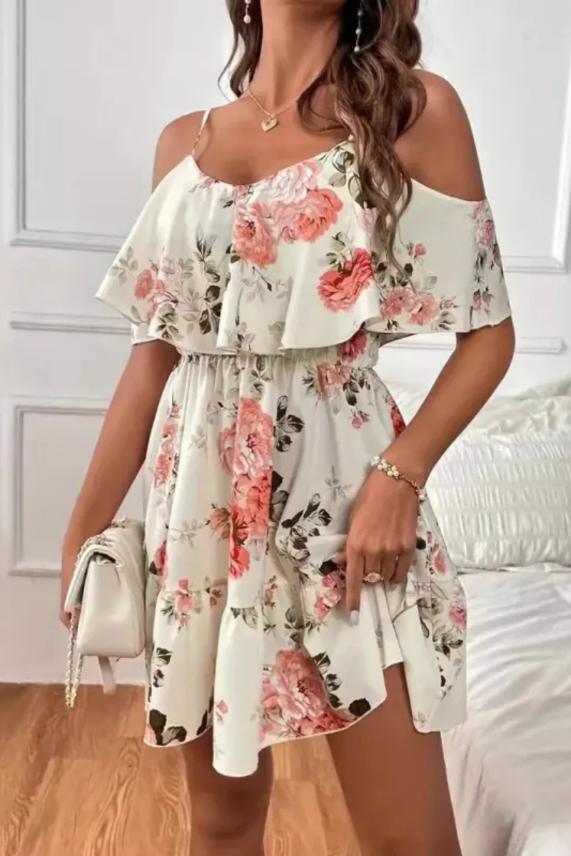 Tullia | Romantic Off-shoulder Waist Dress