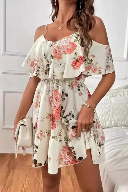 Tullia | Romantic Off-shoulder Waist Dress
