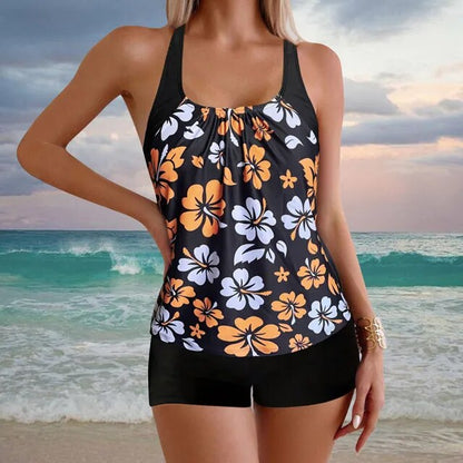 Stylish and trendy tankini swimsuit