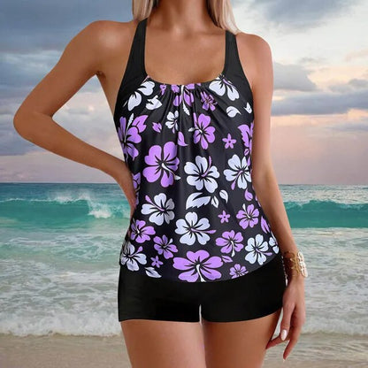 Stylish and trendy tankini swimsuit
