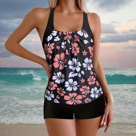 Stylish and trendy tankini swimsuit