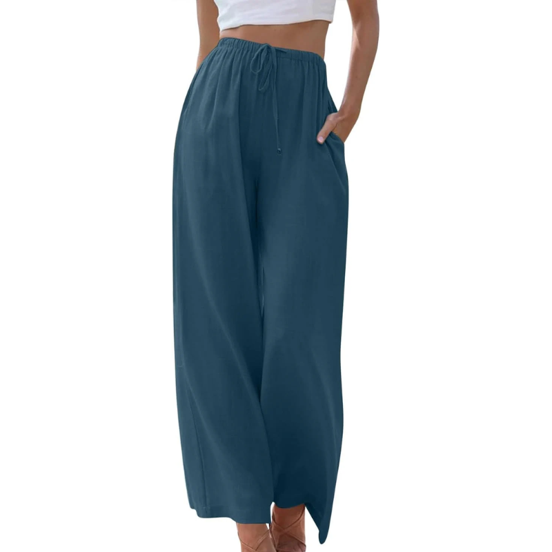 LP | High-waisted, wide-leg pants