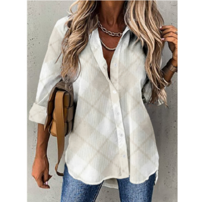 LP | Casual plaid blouse