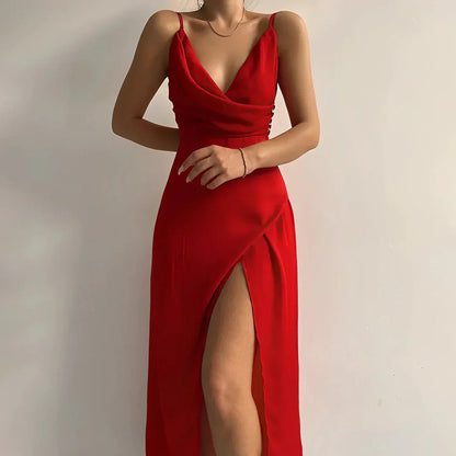 LP | Women's sexy dress with slit