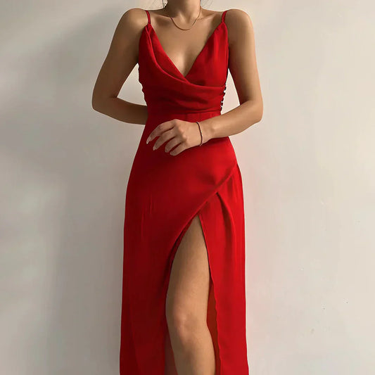 LP | Women's sexy dress with slit