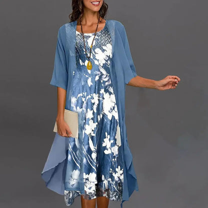 LP | Flower dress - two-piece set