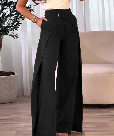 Elegant high-waisted pants for women