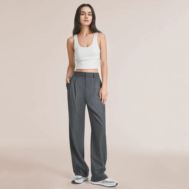 Xyra - Wide-leg formal pants for women