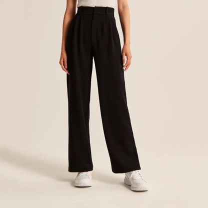 Xyra - Wide-leg formal pants for women