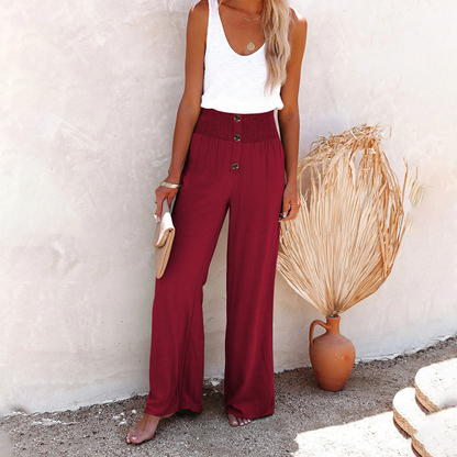 HILLA - Loose-fitting high-waisted pants