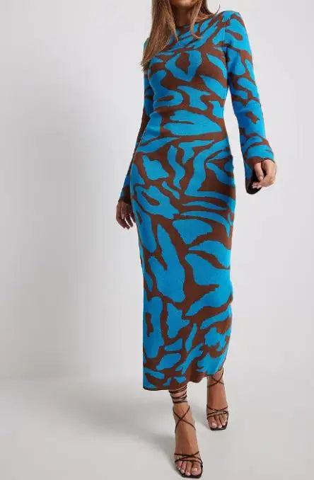 Blossoms: Long dresses collection spring-autumn 2024 for ladies