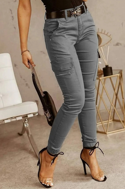 Modern cargo pants for ladies