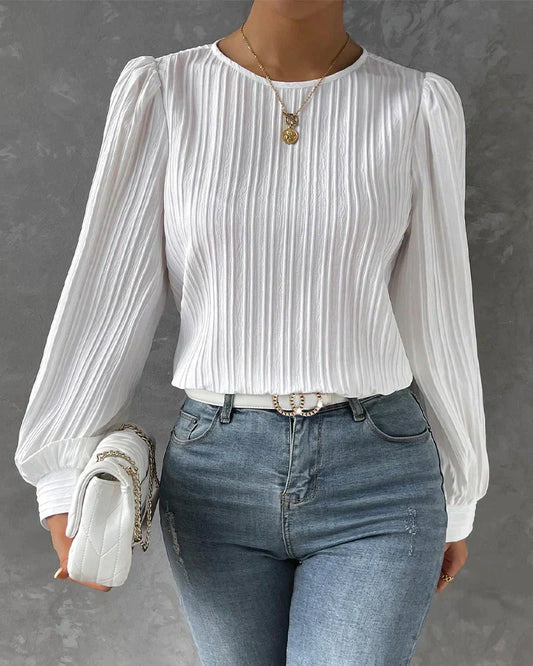 LP | Blouse with lantern sleeves