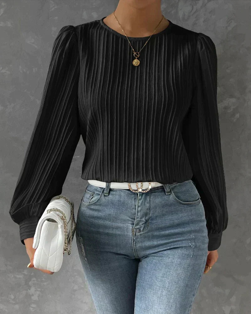 LP | Blouse with lantern sleeves