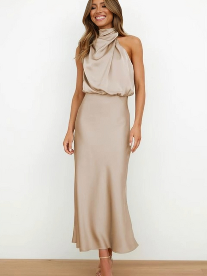Vestido | Satin dress