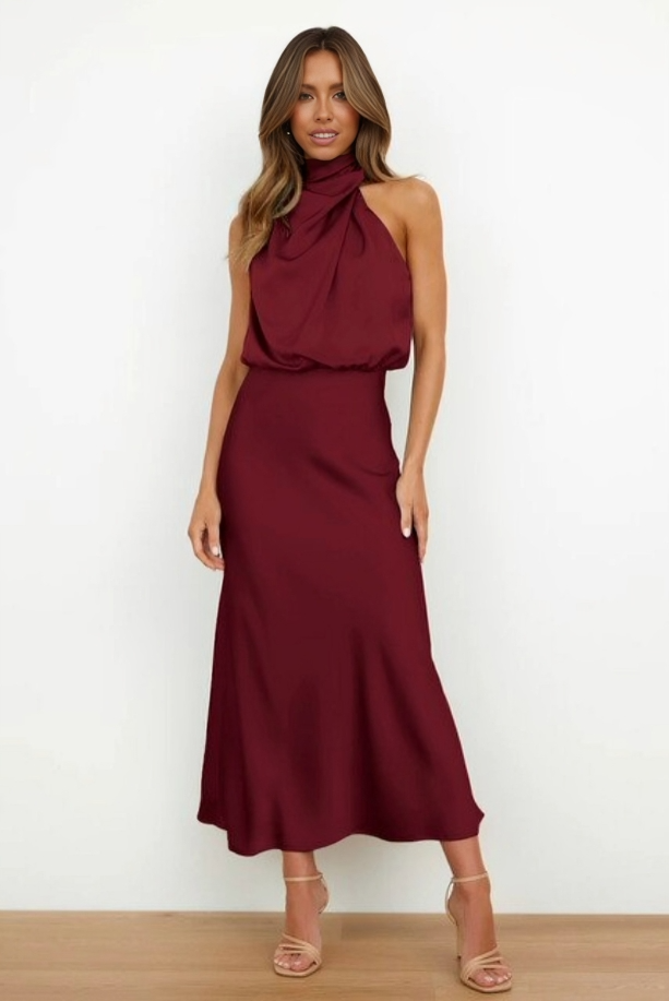 Vestido | Satin dress