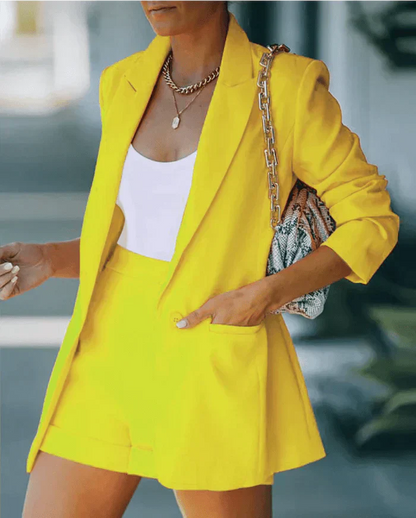 LP | Blazer and Shorts Set