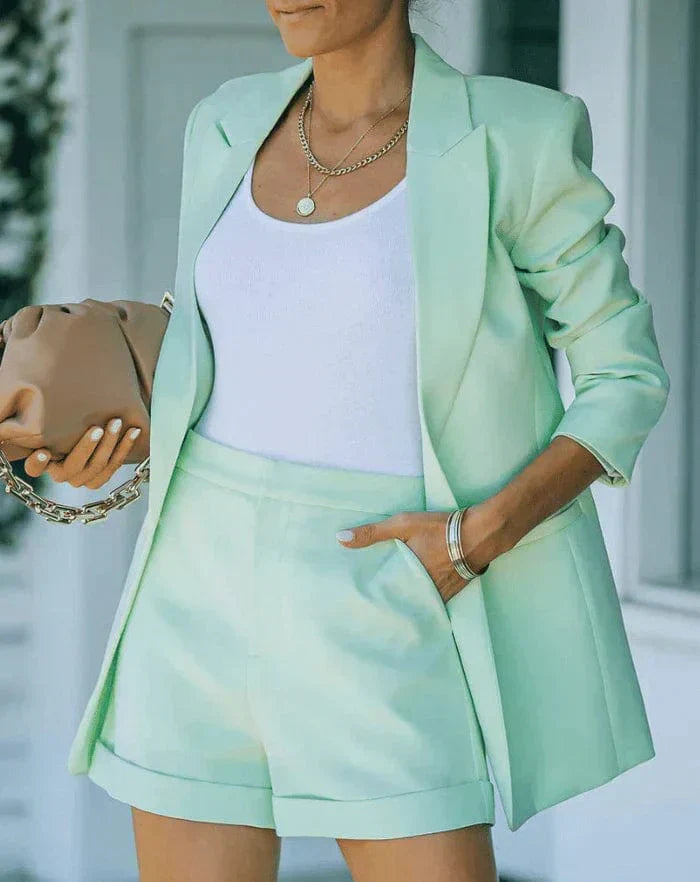 LP | Blazer and Shorts Set