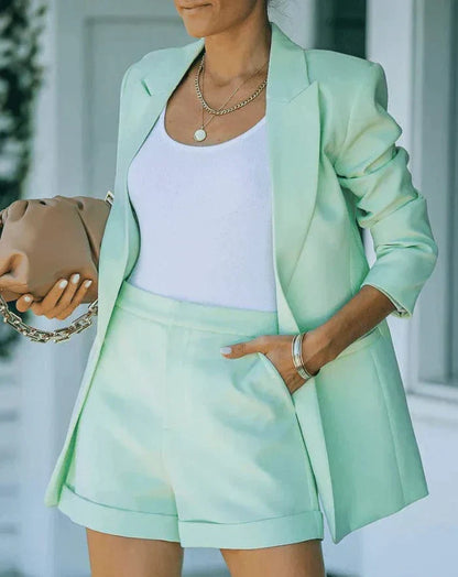 LP | Blazer and Shorts Set