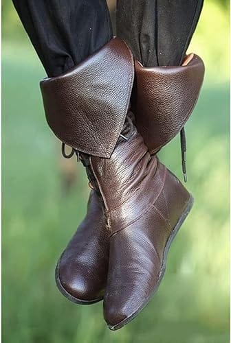 LP | lace-up shoes with bows in gothic steampunk style