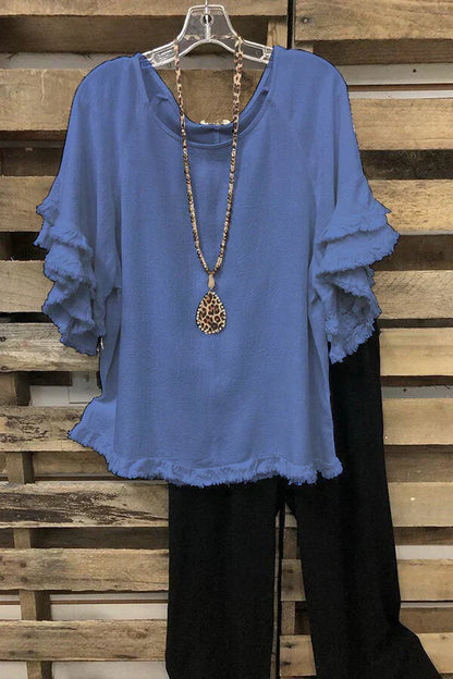 LP | Shiny and fresh blouse