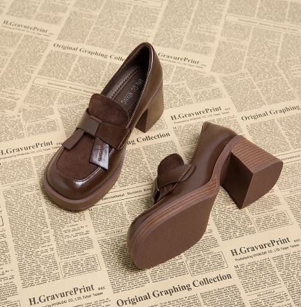 LP | - Coarse leather shoes