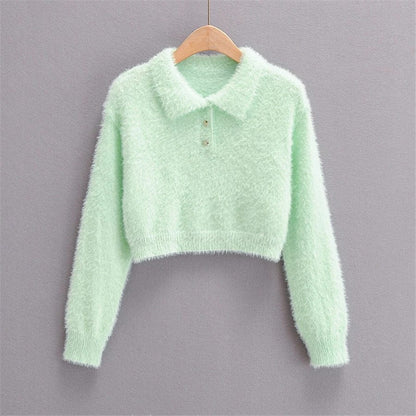LP | Crop top in stylish knit, soft and sexy