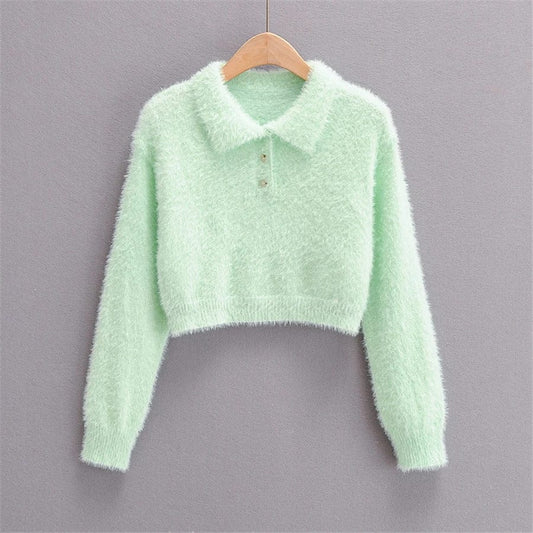 LP | Crop top in stylish knit, soft and sexy
