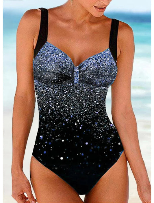 LolaBeach - Sequin print swimsuit
