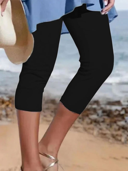Capris women's casual leggings