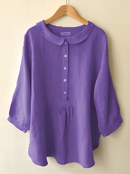Dana | Comfortable button-down blouse for women