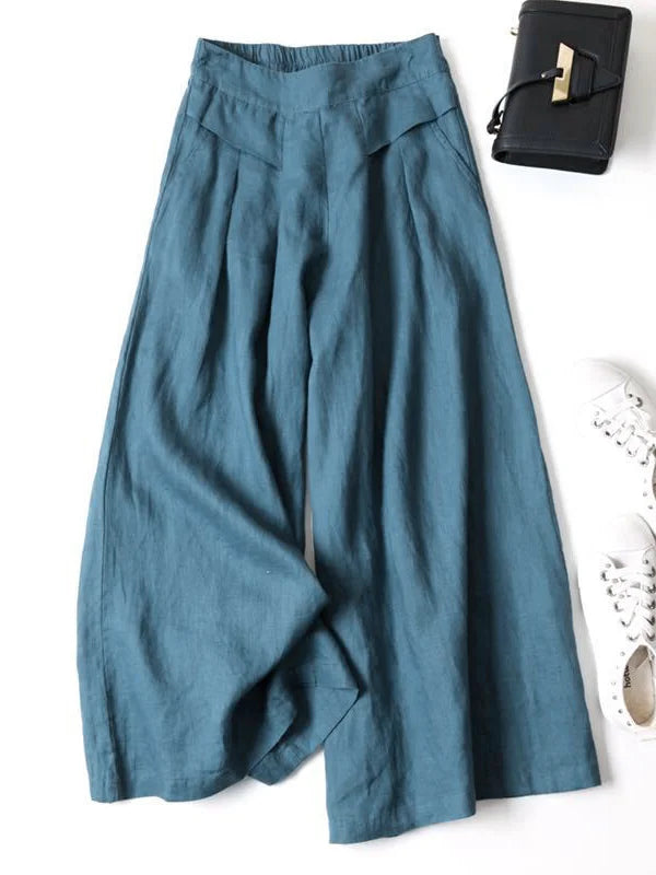 Wide-leg pants for women