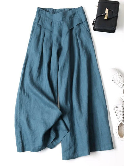 Wide-leg pants for women