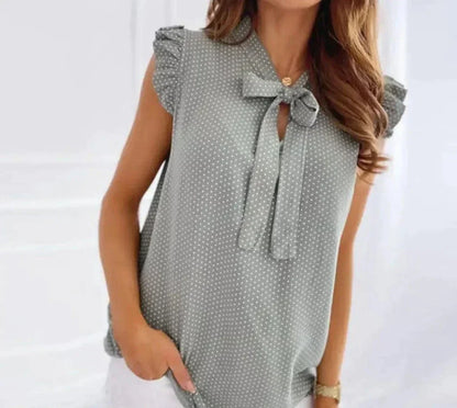 LP | Playful bow blouse Elegance in the office